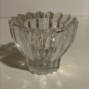 Mikasa Japan Diamante Crystal Votive Or Taper Candle Holder Dual Purpose